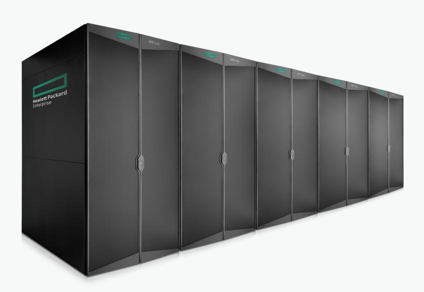 HPC rack from HPE