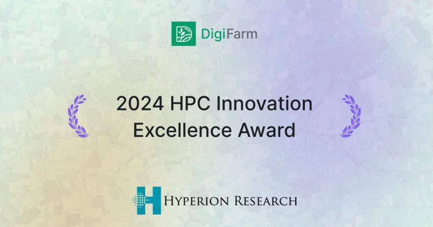 2024 HPC Innovation Excellence Award poster. 